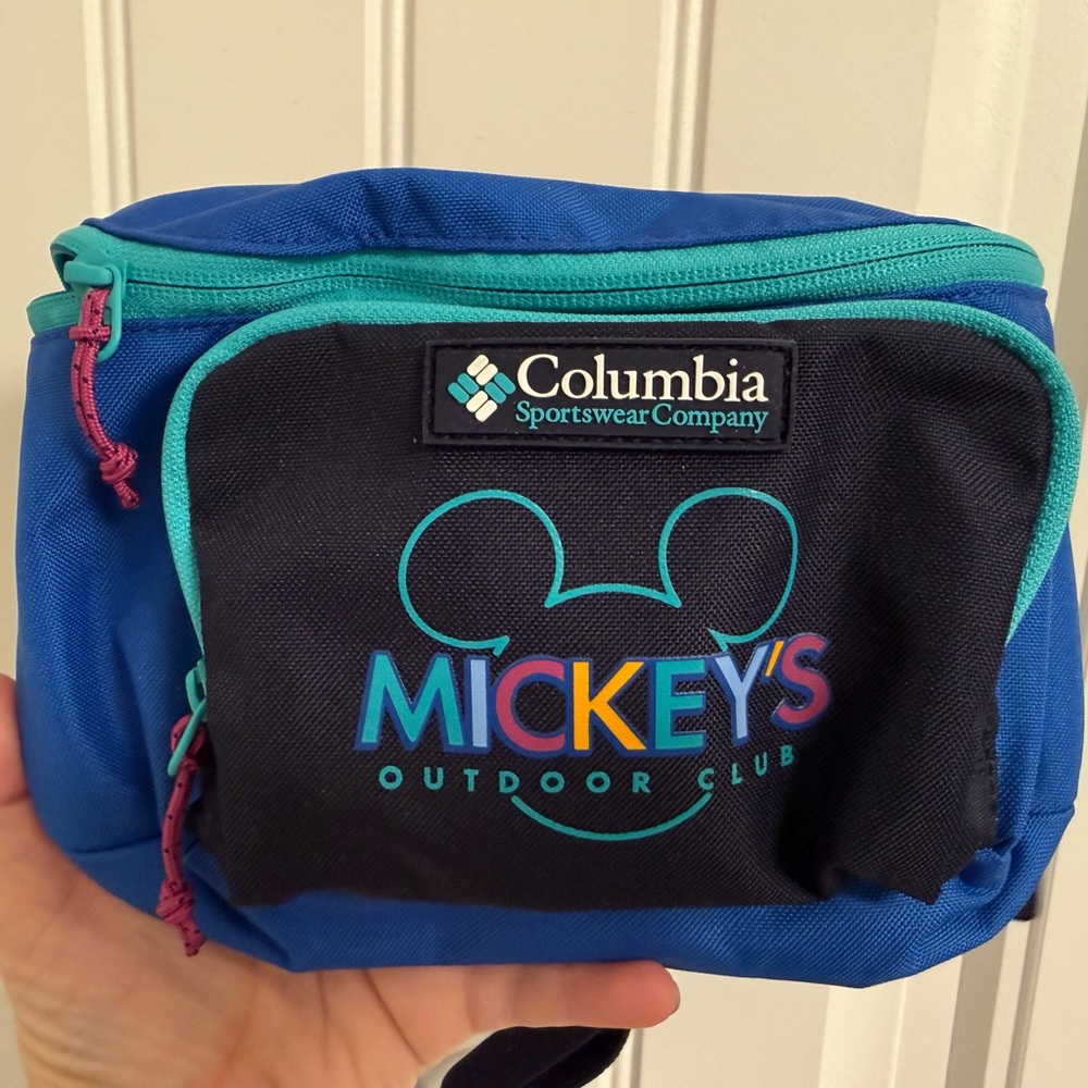 Columbia Blue Teal Waist Pack